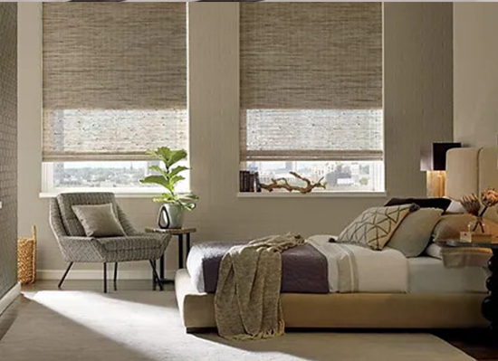 Window Motorized Shades in New Jersey - Cine Acoustic provides Motorized window shades Installation in Morris County, Essex County, Middlesex County, Passaic County, Bergen County, Somerset County, Hudson County, and Monmouth County New Jersey.