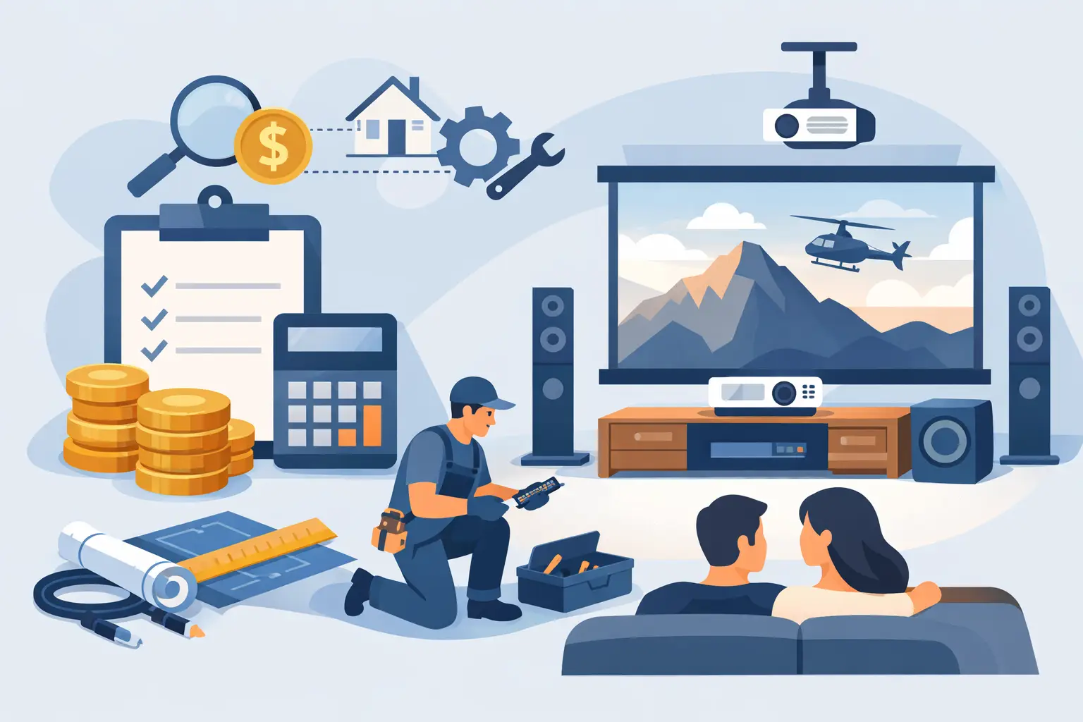 Home Theater Installation Cost Explained
