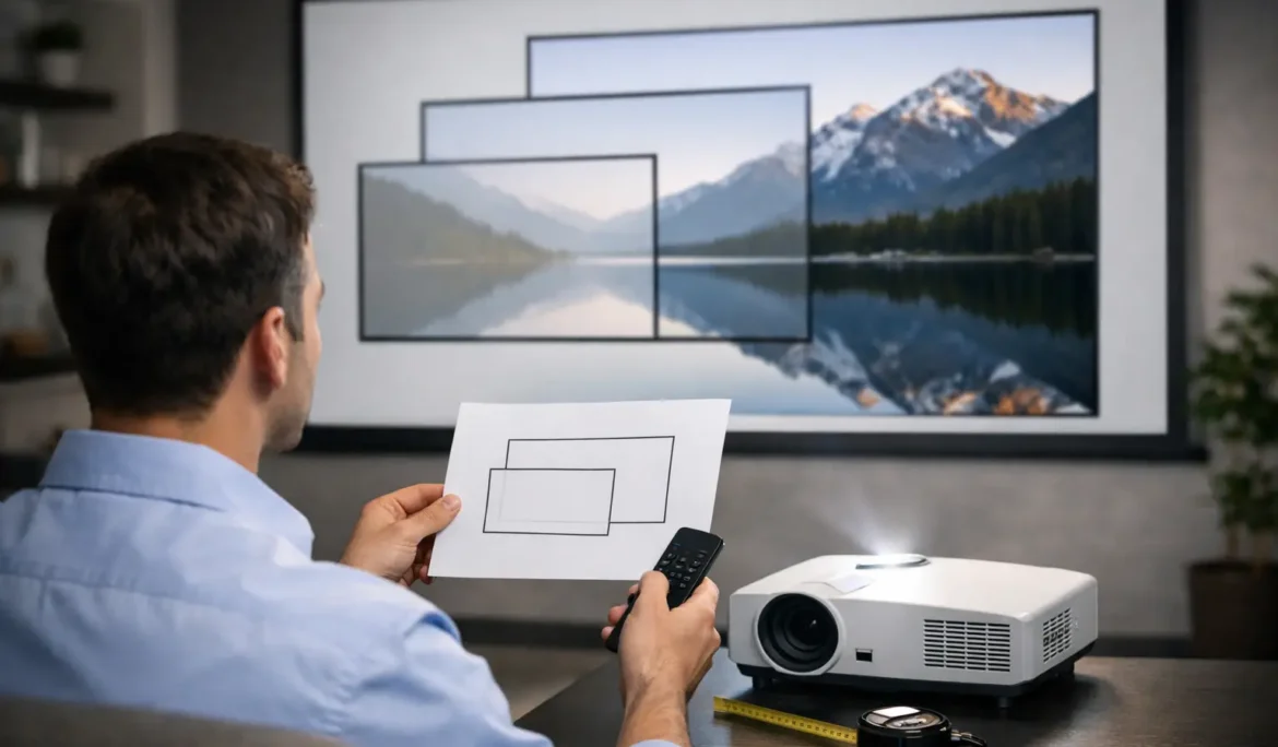 How to Choose Projector Screen Size