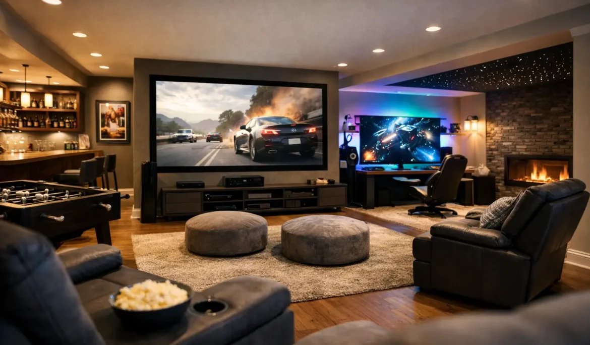10 Custom Media Room Ideas That Work