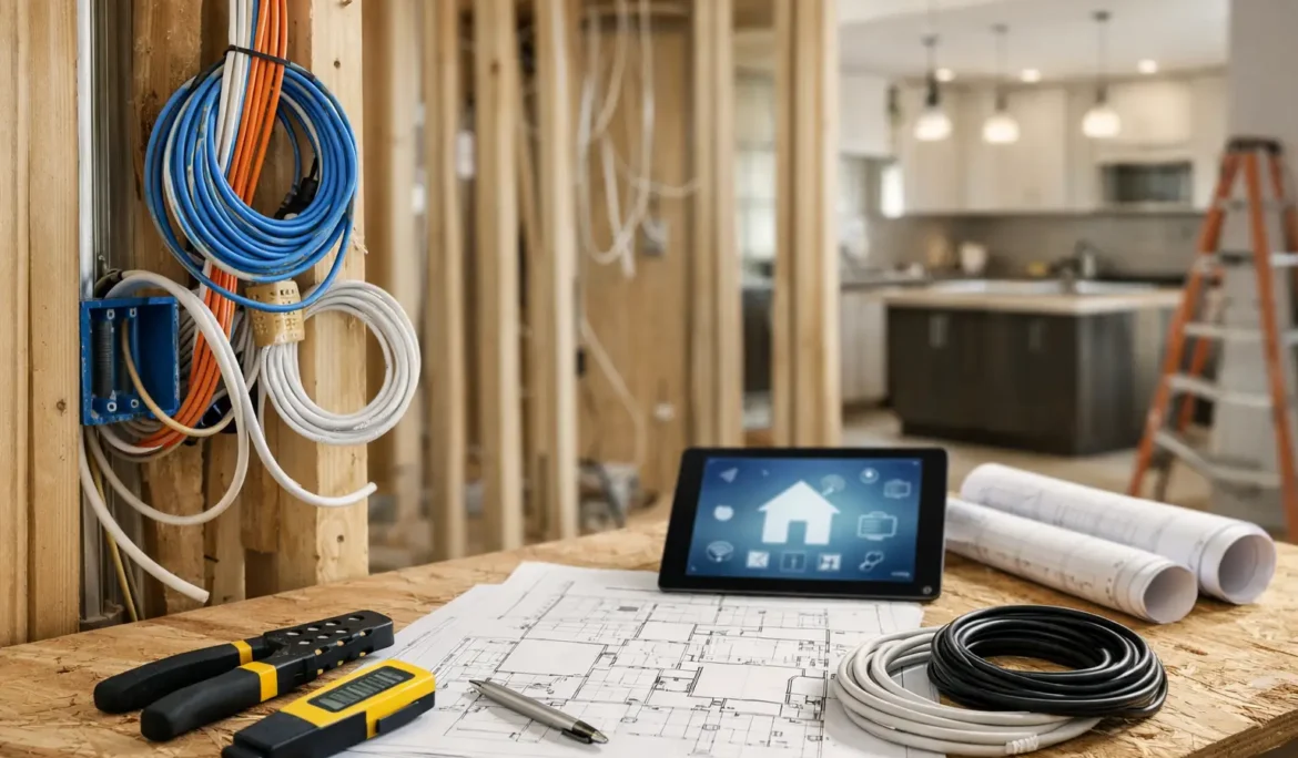 Smart Home Pre Wiring Checklist for New Homes