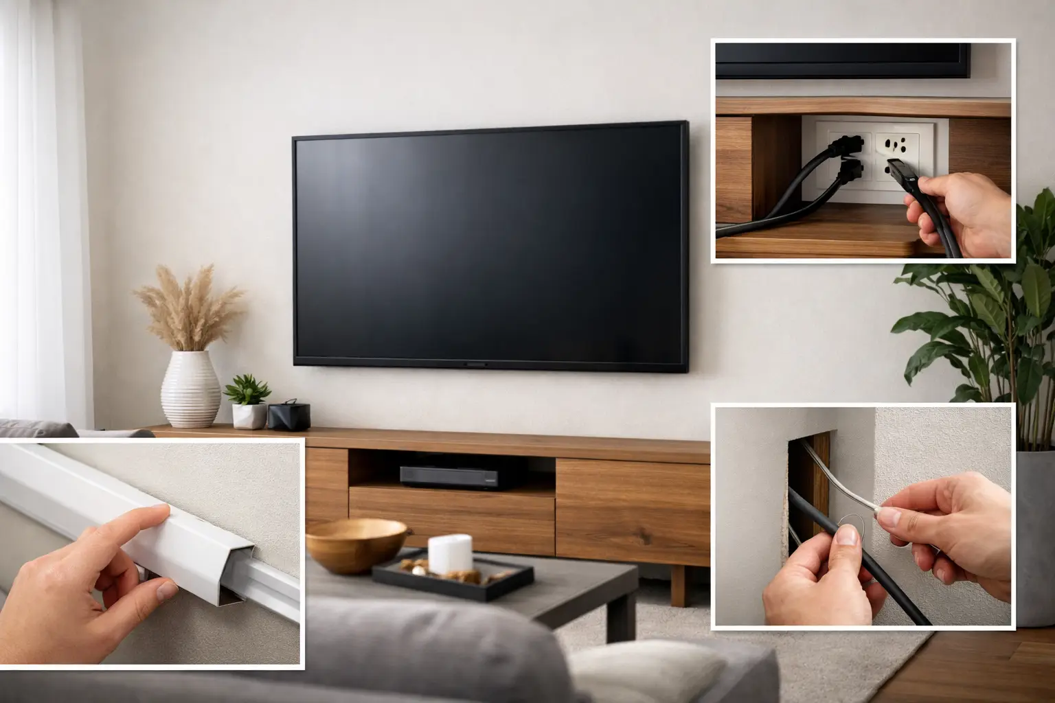 How to Hide TV Wires Cleanly in Any Room