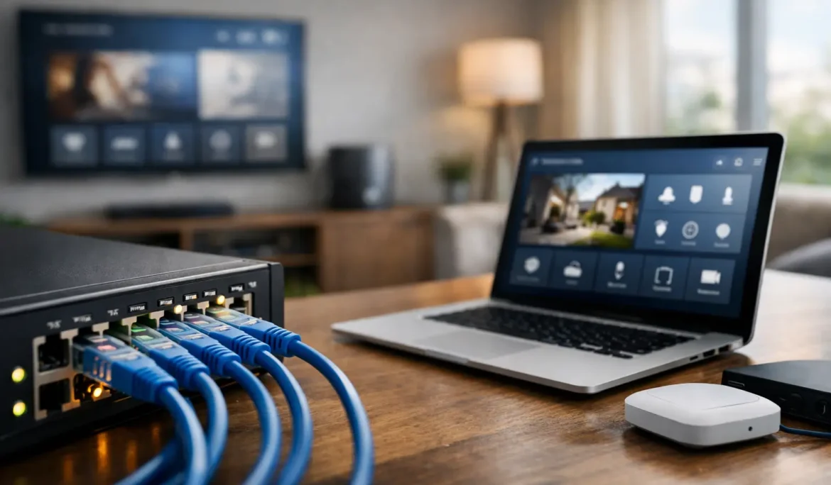 Wired Home Network Benefits for Smarter Living - Cine Acoustic Wired Home Network Benefits for Smarter Living