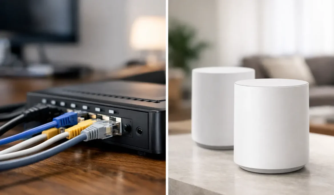 Wired vs Mesh Home Networking Explained