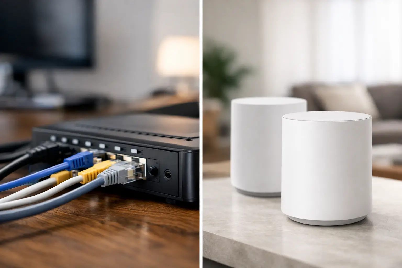 Wired vs Mesh Home Networking Explained