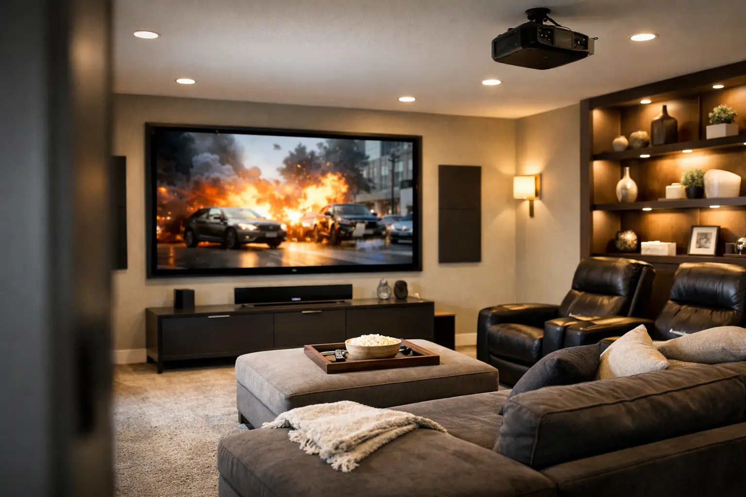 A Media Room Renovation Success Story That Works