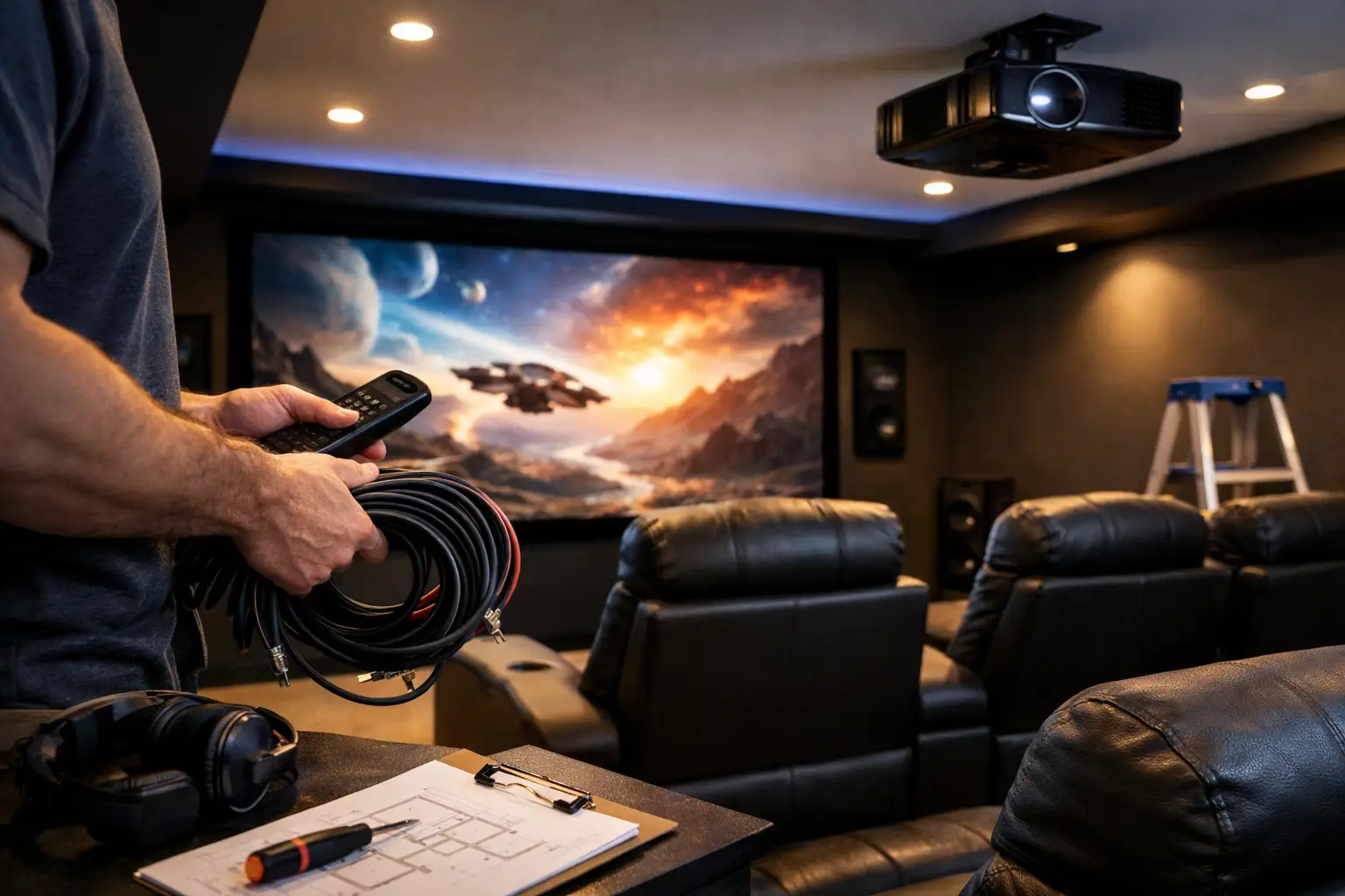 Home Theater Design & Installation for Immersion