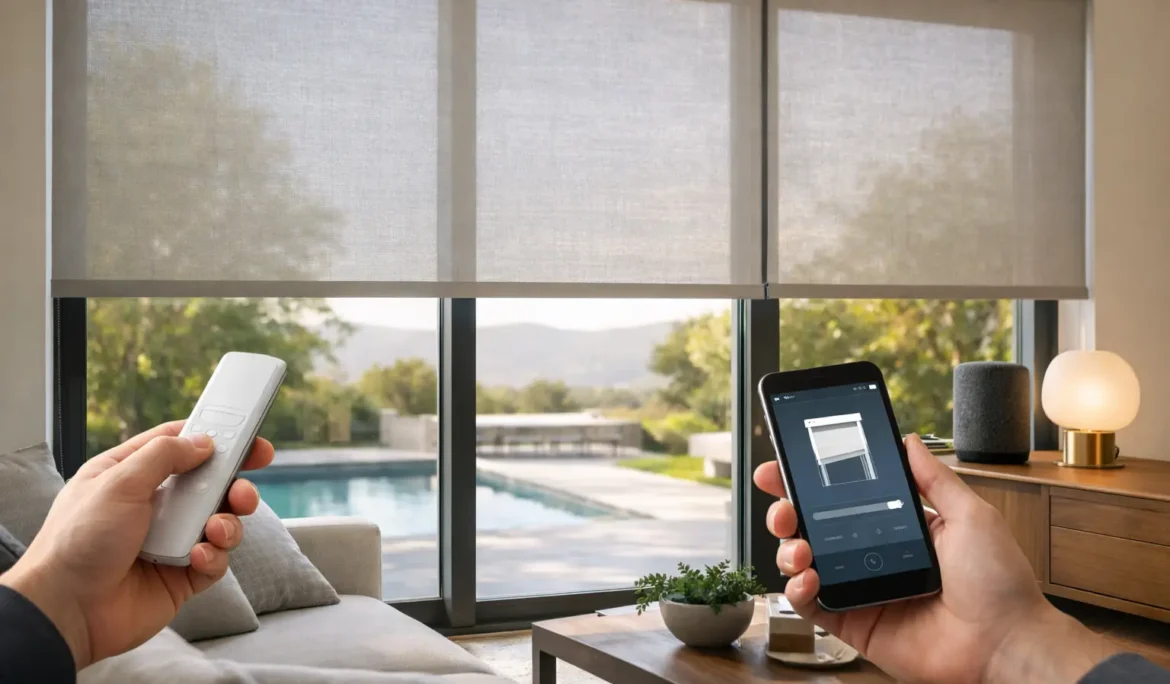 Motorized Window Shades Guide for Smart Homes - Cine Acoustic Motorized Window Shades Guide for Smart Homes