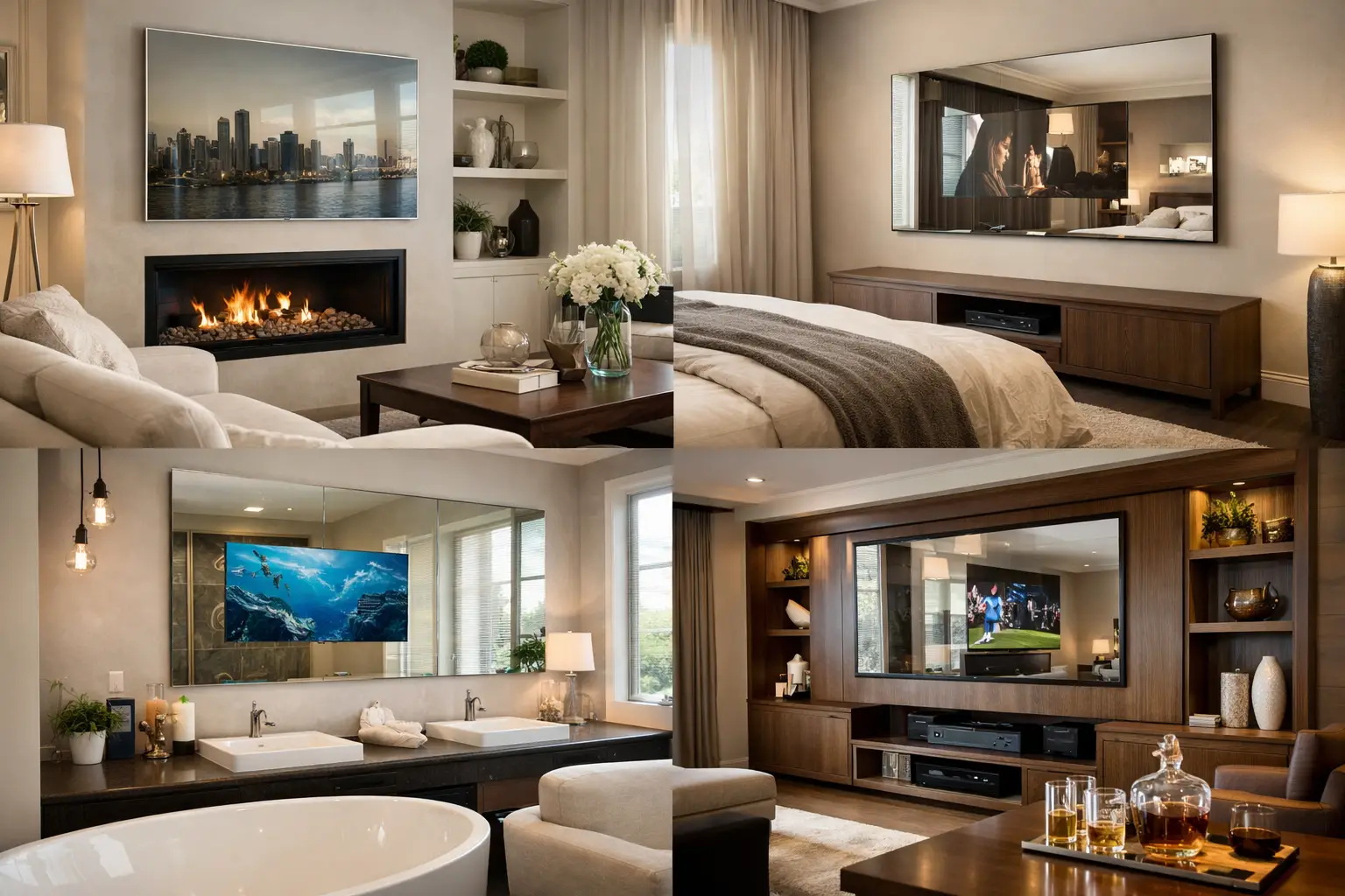 8 Best Mirror TV Installation Ideas for Homes