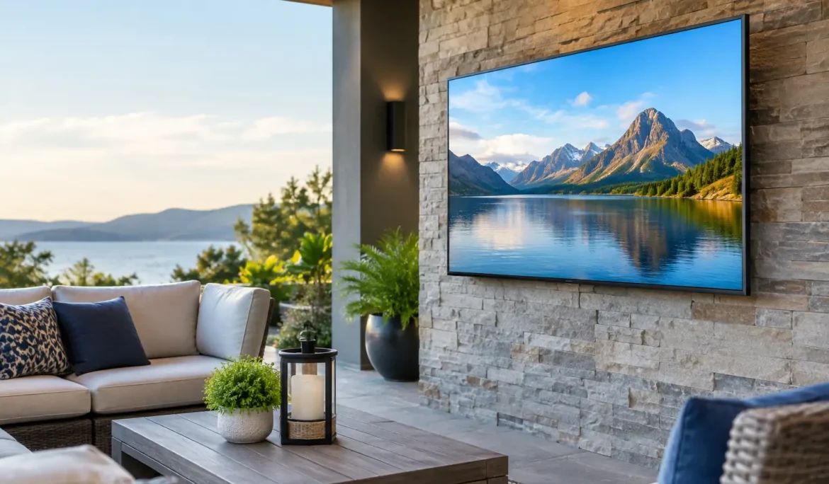 Best Exterior Weatherproof Televisions for Patios - Cine Acoustic Best Exterior Weatherproof Televisions for Patios