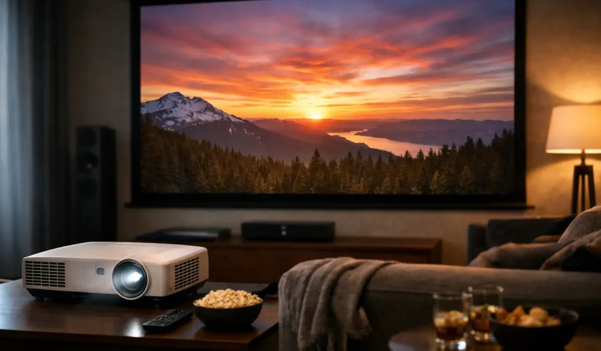 Best Home Theater Projector Screens for Your Room - Cine Acoustic Best Home Theater Projector Screens for Your Room