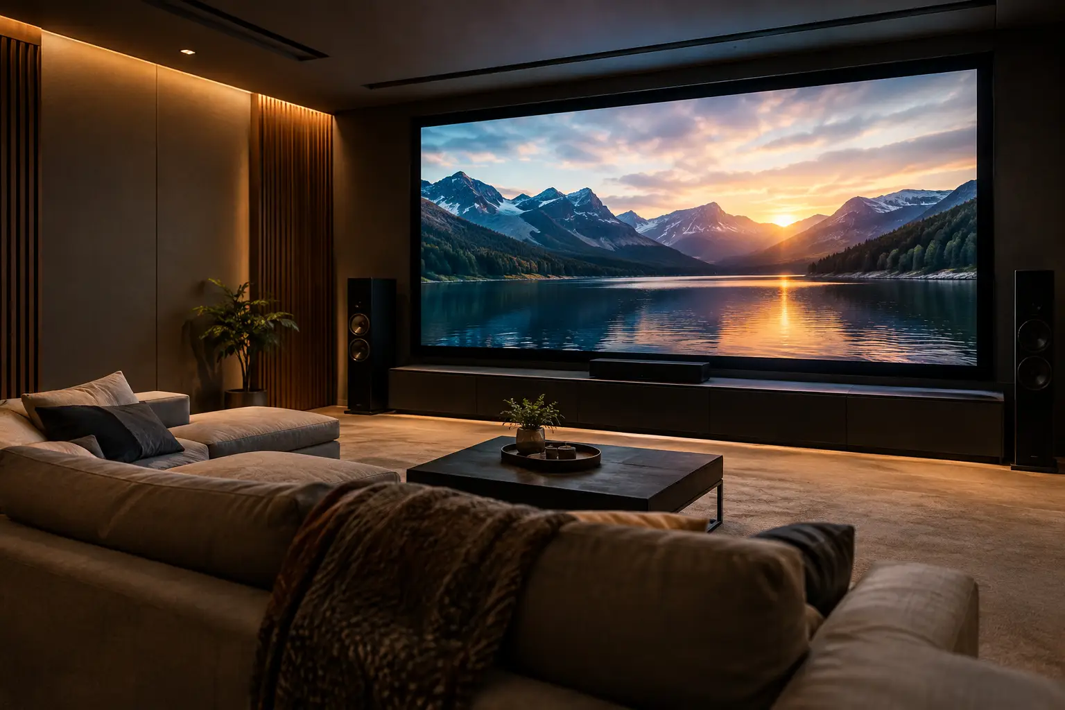 Home Theaters That Feel Effortless and Cinematic