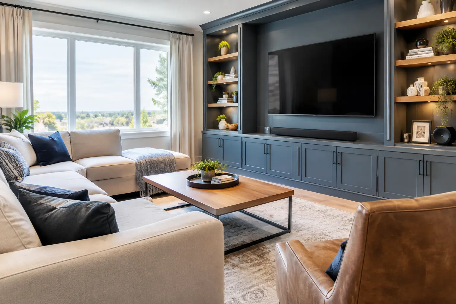 A New Jersey Media Room Makeover That Works