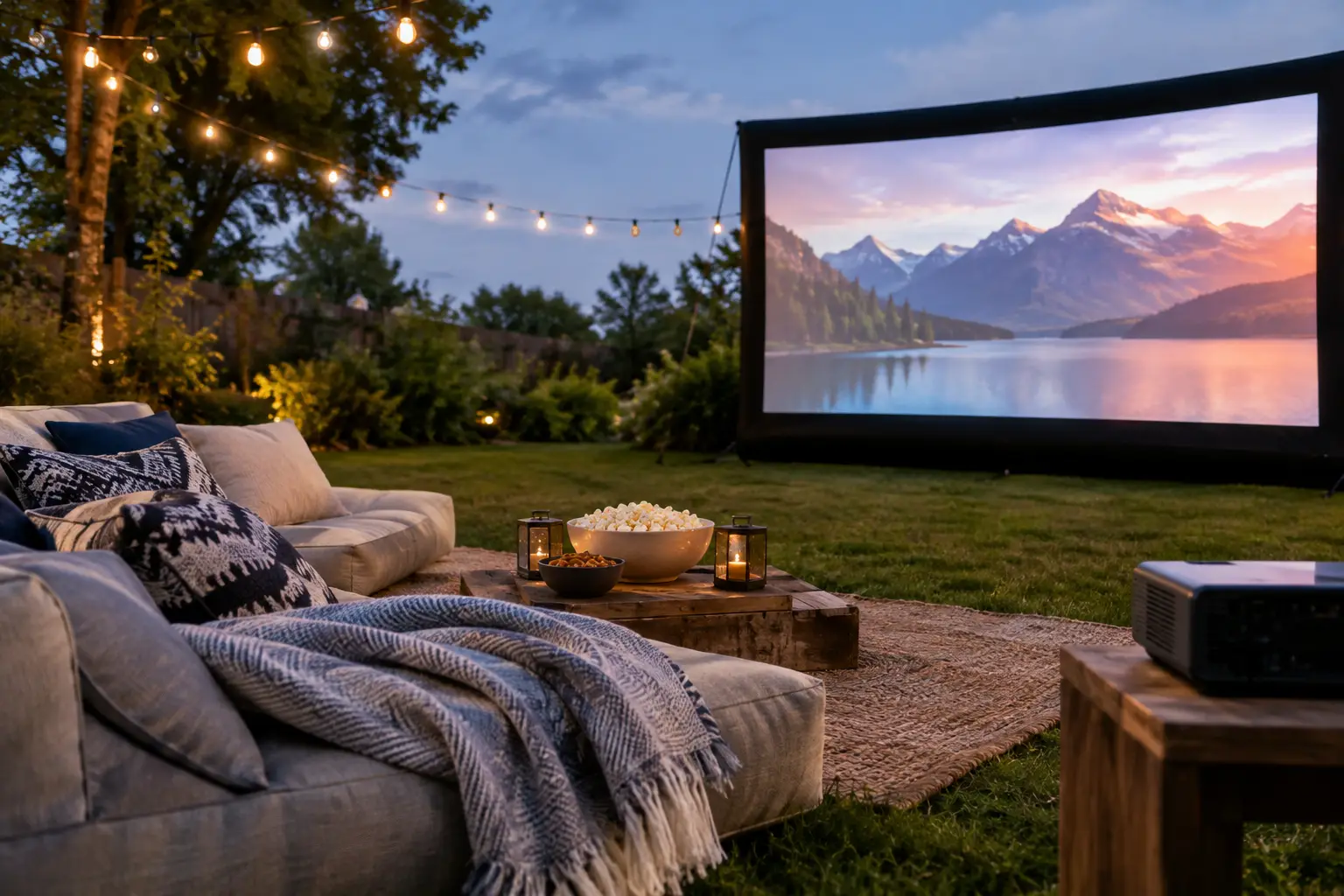 How to Create Outdoor Movie Nights That Work