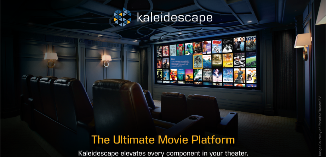 Kaleidescape in New Jersey - Kaleidescape players integrate with your home automation to dim lights, close shades, and adjust seating when the titles roll, and automatically screen mask to match the ratio of each film, creating an immersive experience that streaming services can’t achieve.